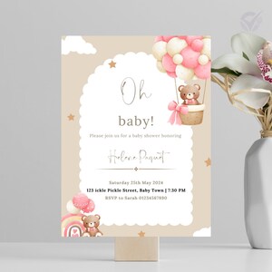 Crea splendidi inviti online per una festa prenascita. Condividi la tua gioia con facilità Oh Baby, biglietti d’invito per feste di nascita modificabili e stampabili