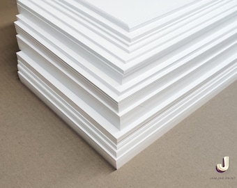 A6 White Card 350gsm Bulk offer 300 Sheets. Premium White Arts &Crafts