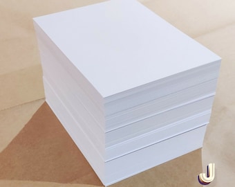 Smooth White Craft Card: 350gsm, A3/A4/A5/A6 Bulk Pack