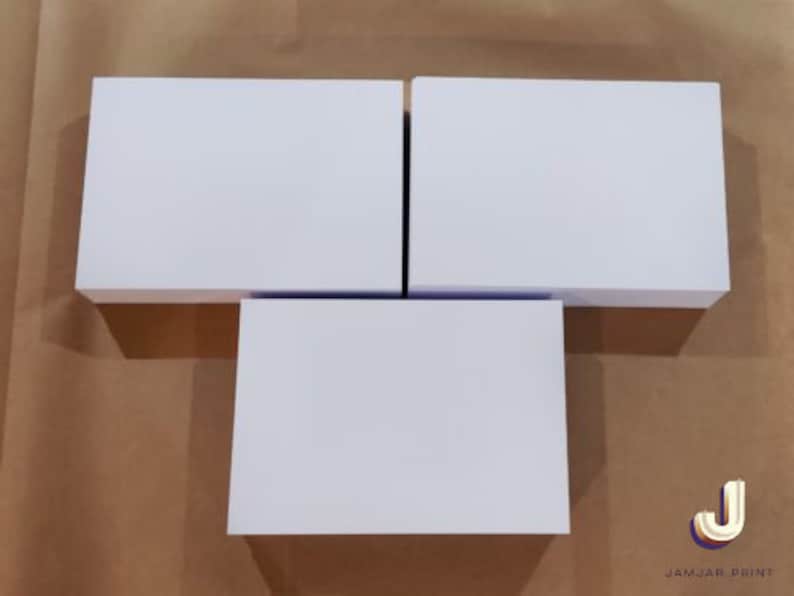 White Craft Card A5, A6 Packs 250gsm 350gsm Premium Uncoated Arts&Crafts. bild 4