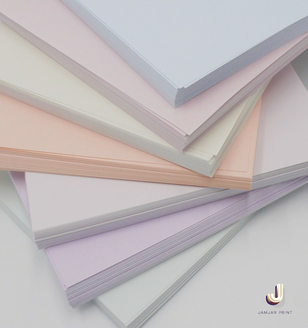 A5 Pastel Coloured Paper 120gsm Colour Kraft Paper, High Quality, Arts
