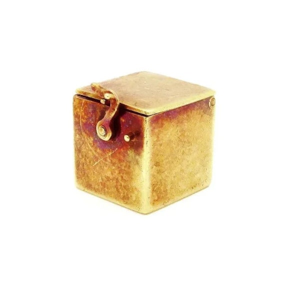 Vintage 14K Gold Sloan & Co Enamel Mechanical Clo… - image 5