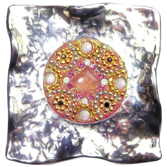 Orit Schatzman Sterling Silver Rose Quartz Jewele… - image 2