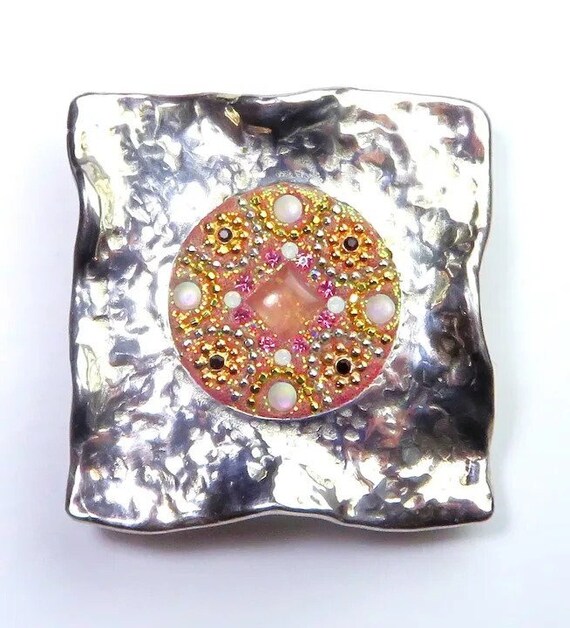 Orit Schatzman Sterling Silver Rose Quartz Jewele… - image 3