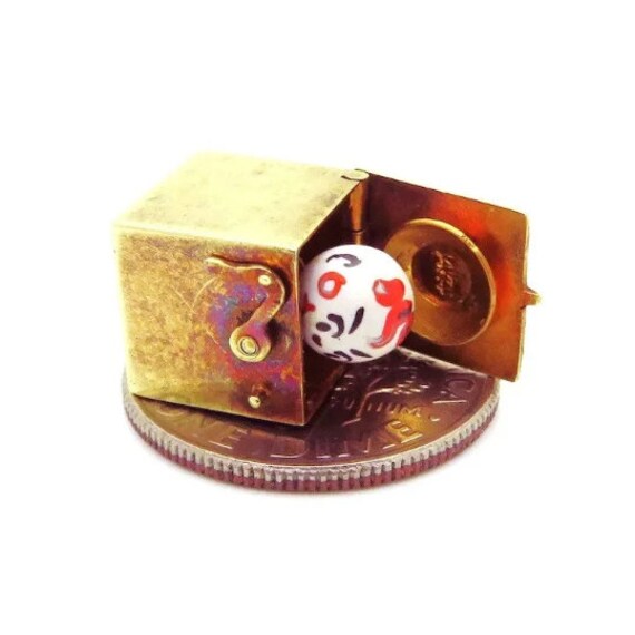 Vintage 14K Gold Sloan & Co Enamel Mechanical Clo… - image 4