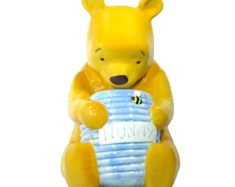 ヴィンテージ ウォルト・ディズニー くまのプーさん トレジャークラフト セラミック ハニーポット クッキージャー