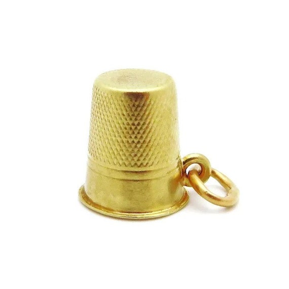 Estate Tiffany & Co. 14K Y Gold Thimble