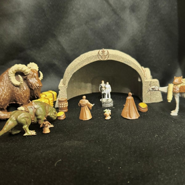 Custom Star Wars Christmas nativity 15 piece