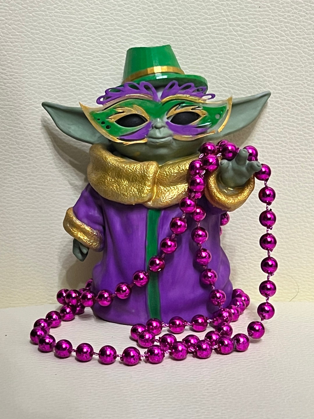 mardi gras baby headband