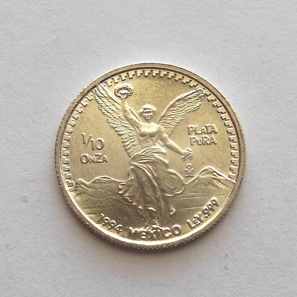 mexico 1/10 onza libertad 1994 bullion coinage