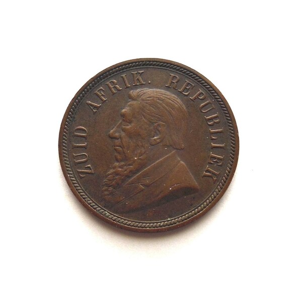 south africa 1898 1 penny world coin