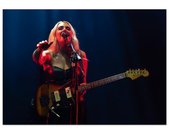 Eivør Live Performance Poster - London 2023 Guitarist Print