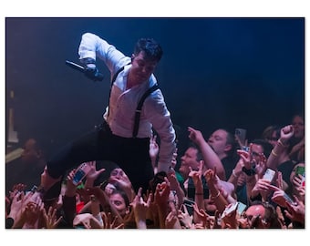 Spencer Charnas of Ice Nine Kills Dive Poster - 2023 London Concert Print