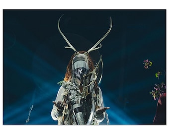 Heilung 2025 Brixton Academy Floral Maria Franz Singer Print