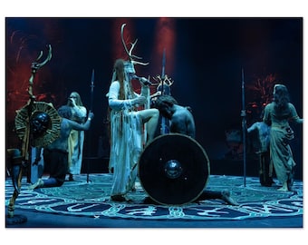 Heilung Ritual Scene Poster - 2023 London Concert Print