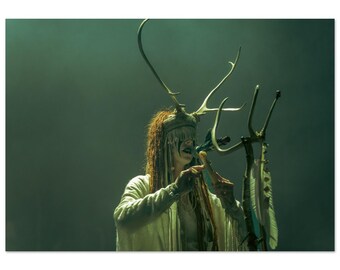 Maria Franz of Heilung Enchantment Poster - 2023 London Concert Print