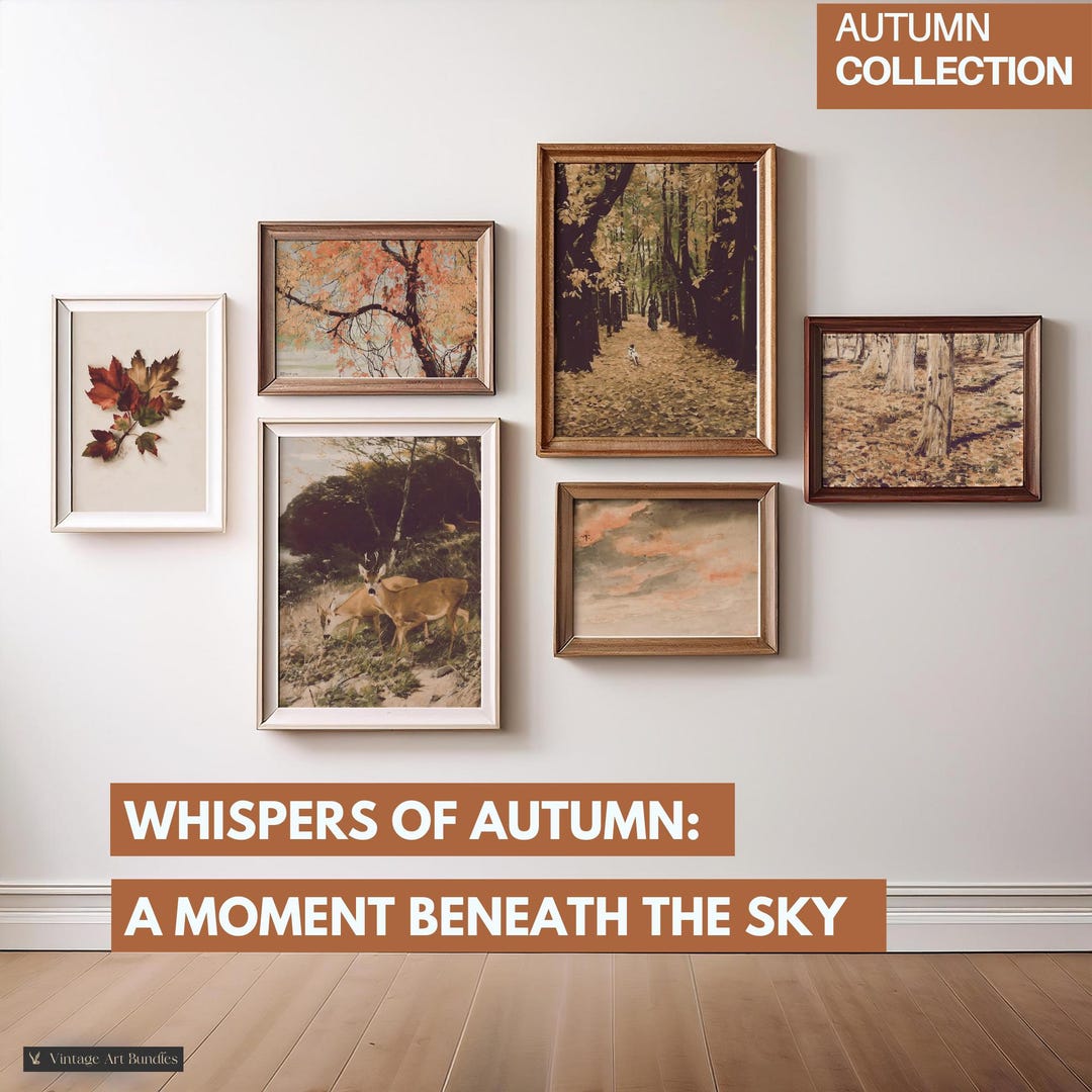 Printable Wall Art Set of 6 Prints Fall Gallery Wall Prints Autumn ...
