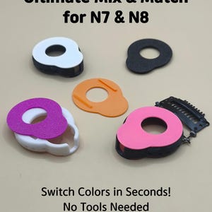 Cochlear N7 N8-fodral, skyddande TPU-spolskydd, Mix Match-system, stift som inte fastnar