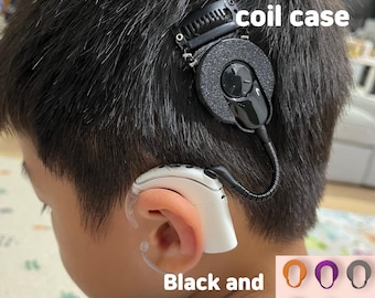 Cochlear N7 & N8 Coil Case: Secure TPU with anti-snag Wig pins