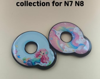 Resin Doming Cover for Cochlear N7 N8, Glossy Deco Shell ONLY
