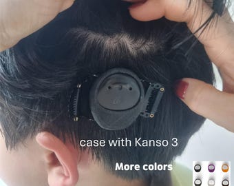 Cochlear Kanso 2 and 3 Case with Wig Clips: Anti-Loss TPU Cover