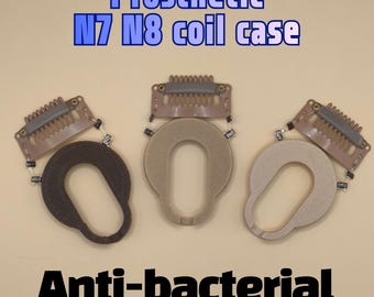 Cochlear N7 N8 Coil Case, Silver-Infused Anti-Microbial TPU Hearing Protection