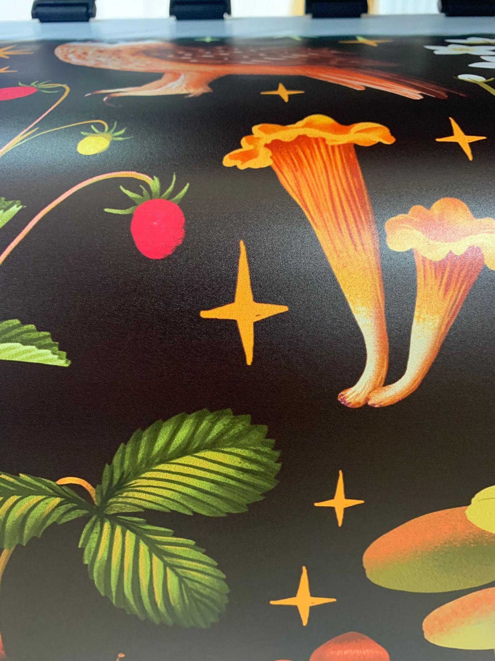 Vintage Mushroom Wallpaper Mushroom Wallpaper Peel and - Etsy