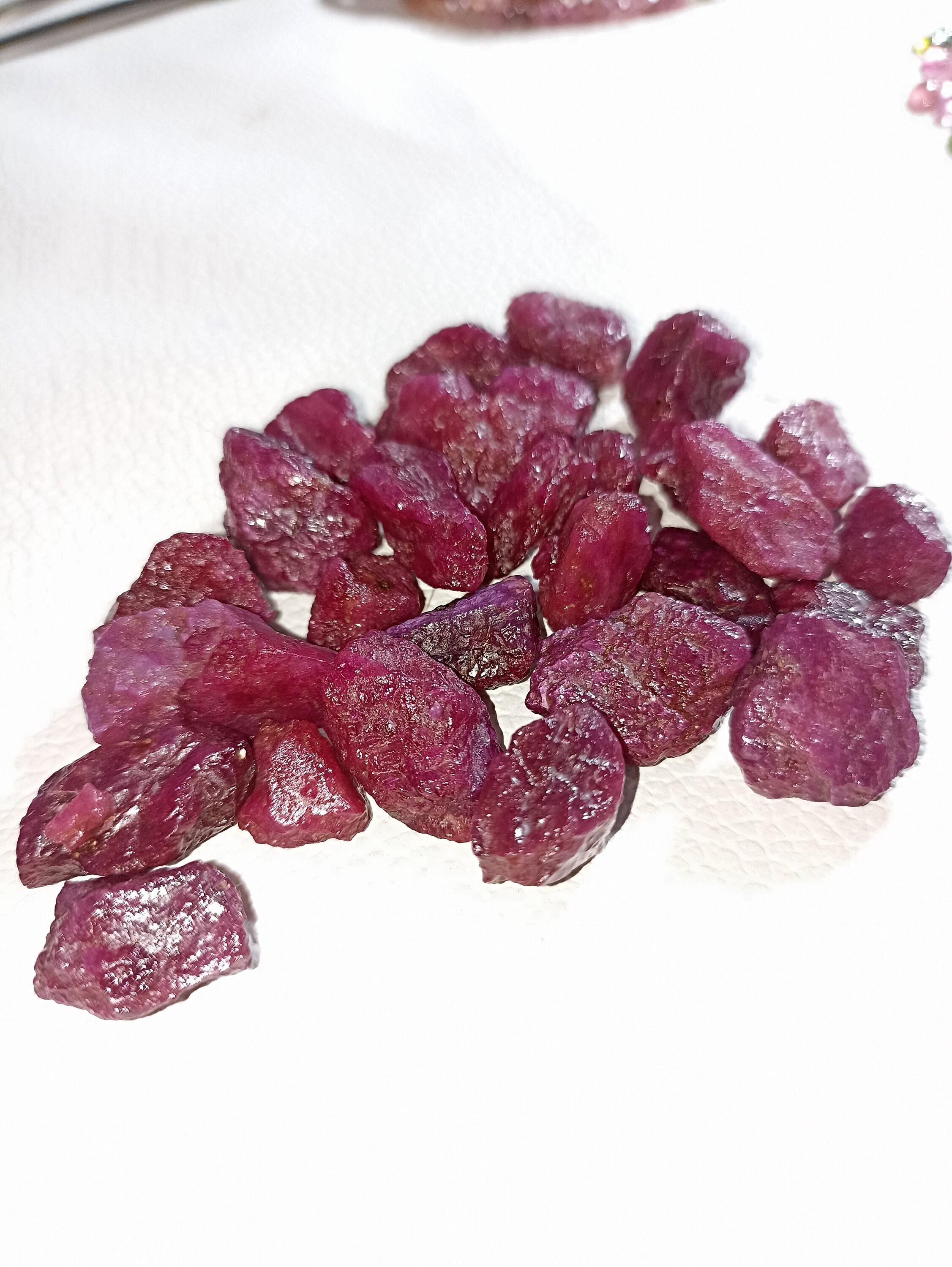 Rare Rubis étoilé Star Ruby naturel de 6,93 carats - Bijoux et
