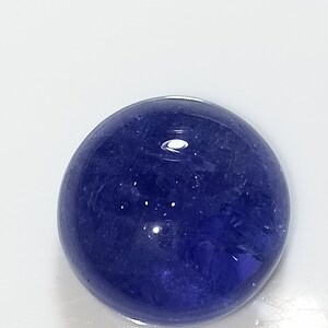 13 Carat Natural Super Quality Tanzanite Round Cabochon Gemstone Tanzanite Gemstone For Making Jewelry Gemstone. code no.31