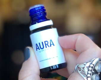 Aura Essential Oil Blend: Woodsy Citrus Aroma (10 ml)