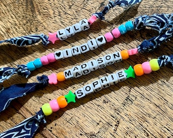 Custom Bandana Bracelets