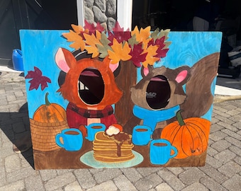 Custom Face-in-Hole Photo Prop Boar | Holiday, Wedding & Event Decor | Local Pickup Long Island NY
