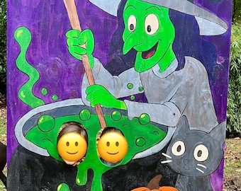 Face-in-Hole Photo Prop Board CUSTOM Event Decor
