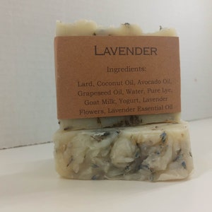 Handmade Goat Milk Soap- Nourishing and Moisturizing, 100g Bar for Daily Body Care and Cleansing