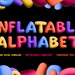 Inflatable Alphabet Font, Balloon Letters Clipart, Fun Inflatable ...