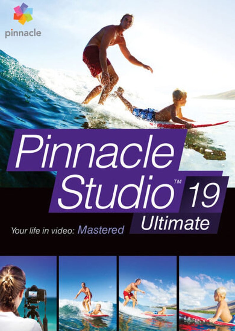 Pinnacle Studio 19 Ultimate Video Editing Screen Recording image 1
