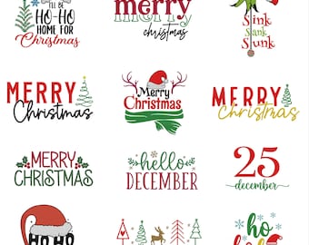 Christmas Embroidery Designs Bundle – Festive Machine Embroidery (Digital Download)