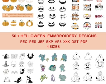 Whole Shop halloween Embroidery Designs bundle Mega Bundle Machine Embroidery Halloween Embroidery bundle halloween MEGA Embroidery Bundle