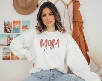 Mom To Be Crewneck Sweatshirt