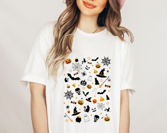 Halloween Collage Short Sleeve Tee