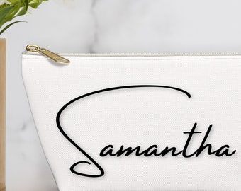 Personalized Makeup Bag | Gifts for Her | Best Gifts for Her | Toiletry Bag | Personalized Clutch | Bridesmaid Gift | Best Friend Gift