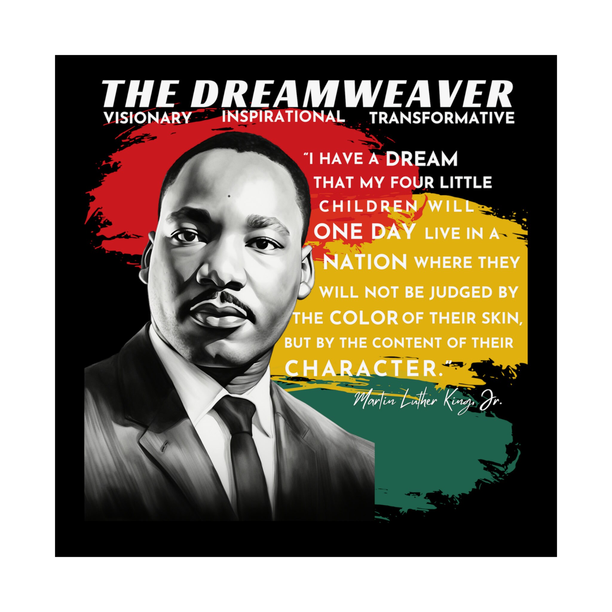 Martin Luther King, Jr. Black History Month Posters | the Dreamweaver ...