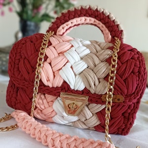 BagStreetGirls  | 30th Birthday Gift | Crochet Hand Bag | Luxury Knitted Purse | Crochet Bag | Luxury Crochet Purse | Knit Handmade Bag