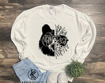 Mama Bear Crewneck Sweatshirt