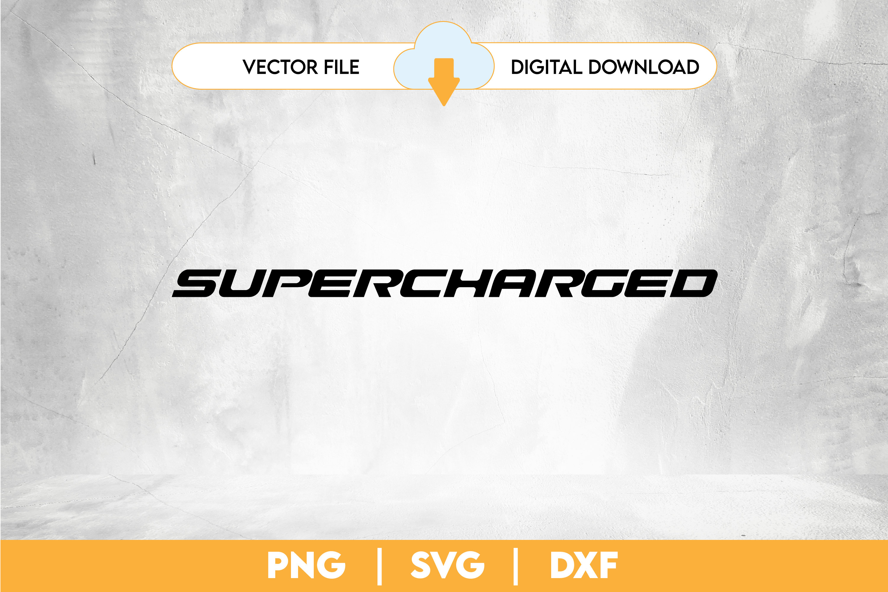 Supercharged Digital File Vector DXF PNG SVG Instant Download - Etsy