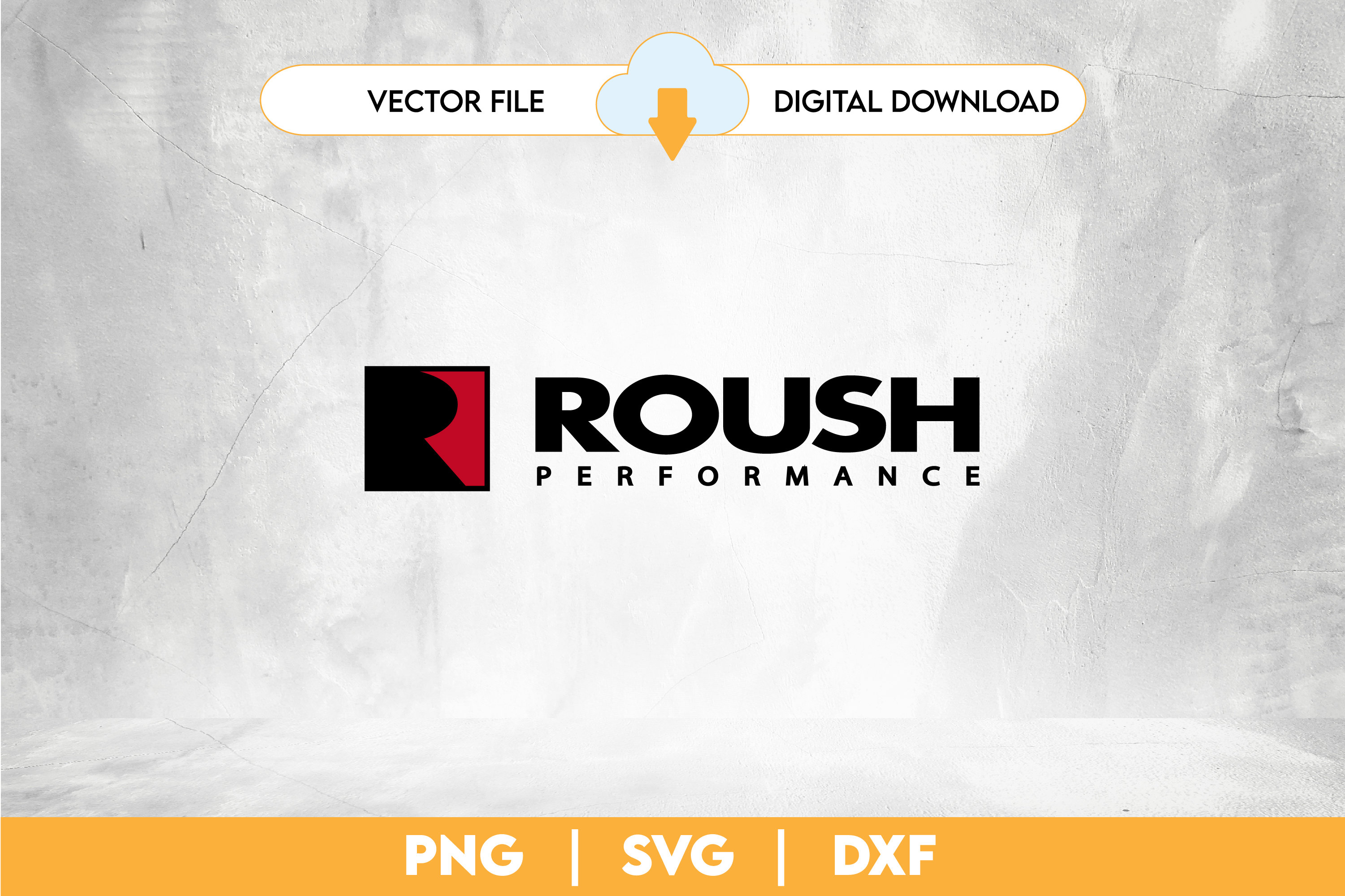 Roush Performance Digital File Vector DXF PNG SVG Instant Download - Etsy