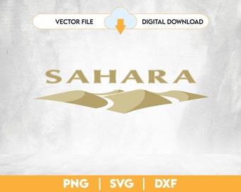 Sahara Off-Road Digital File Vector DXF PNG SVG Instant Download