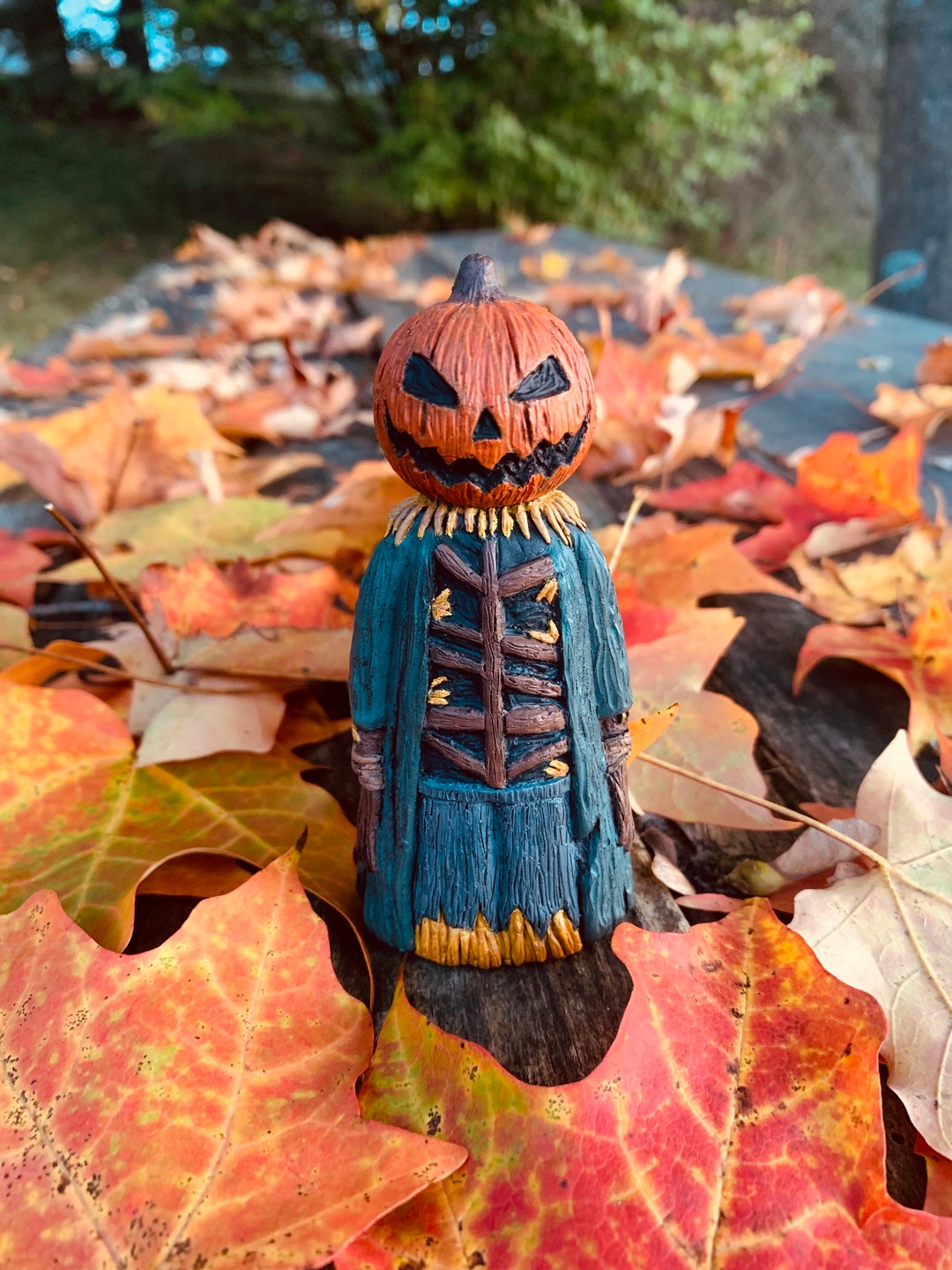 Sander Halloween Resin Figure Sleepy Hollow Inspired Gothic Horror