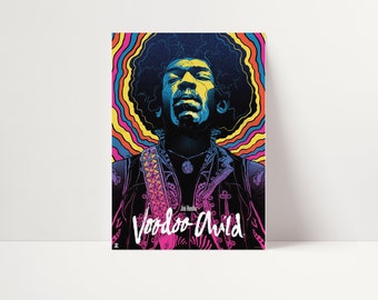Jimi Hendrix poster Print Music Wall Art A4 A3 Framed/Unframed *buy 2 get 1 Free*