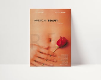 American Beauty Movie film Poster Print Wall Art A4 A3 *buy 2 get 1 Free*